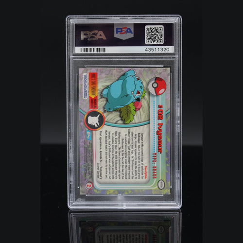 Ivysaur · 1999 Topps Pokemon T.V. · 2 · Englisch · PSA 10 - Bild 2