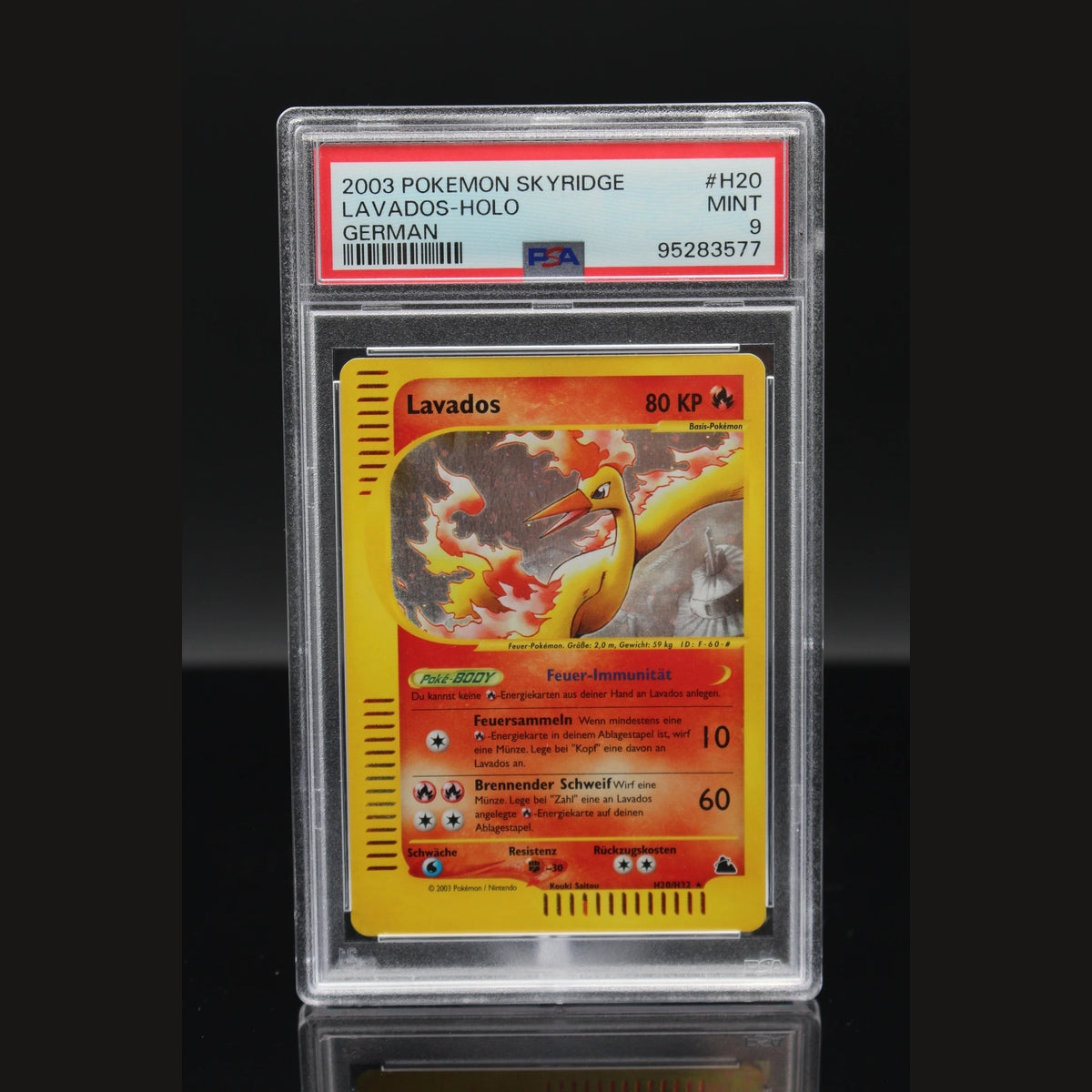 Lavados Holo · Skyridge · H20/H32 · Deutsch · PSA 9 - Bild 1