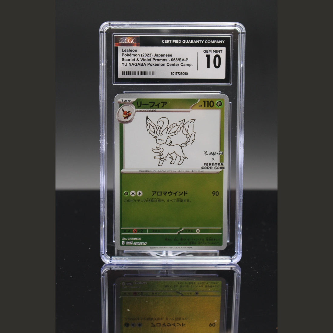 Leafeon · Scarlet & Violet Promos Pokemon Center · 068/SV-P · Japanisch · CGC 10 - Bild 1