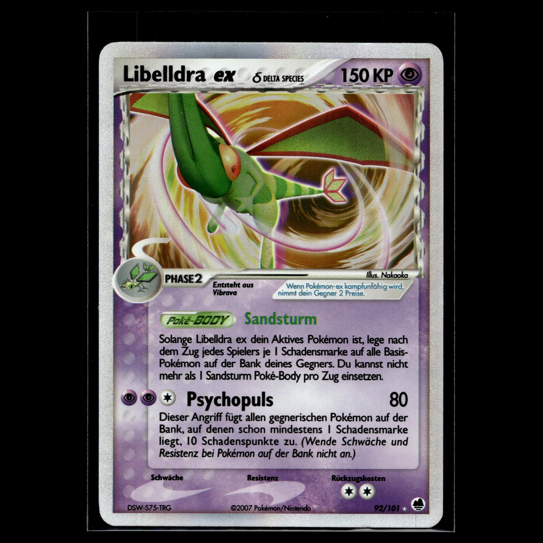 Libelldra ex Delta Species · EX Dragon Frontiers · 92/101 · Deutsch · (Good-) - Bild 1
