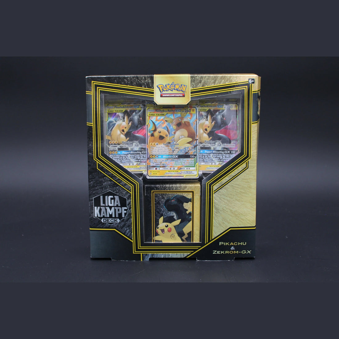 Liga-Kampf Deck Pikachu & Zekrom GX · Deutsch · Sealed OVP - Bild 1