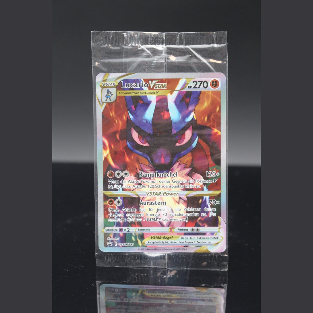 Lucario VSTAR · Black Star Promos · SWSH291 · Deutsch · (Sealed) - Bild 1