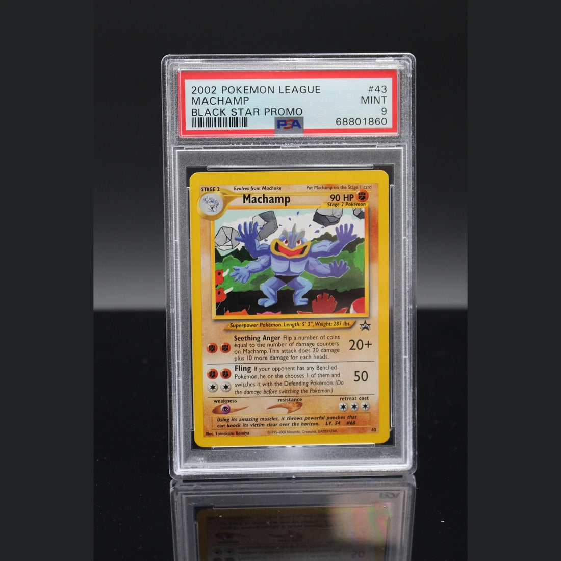 Machamp · Black Star Promo · 43 · Englisch · PSA 9 - Bild 1