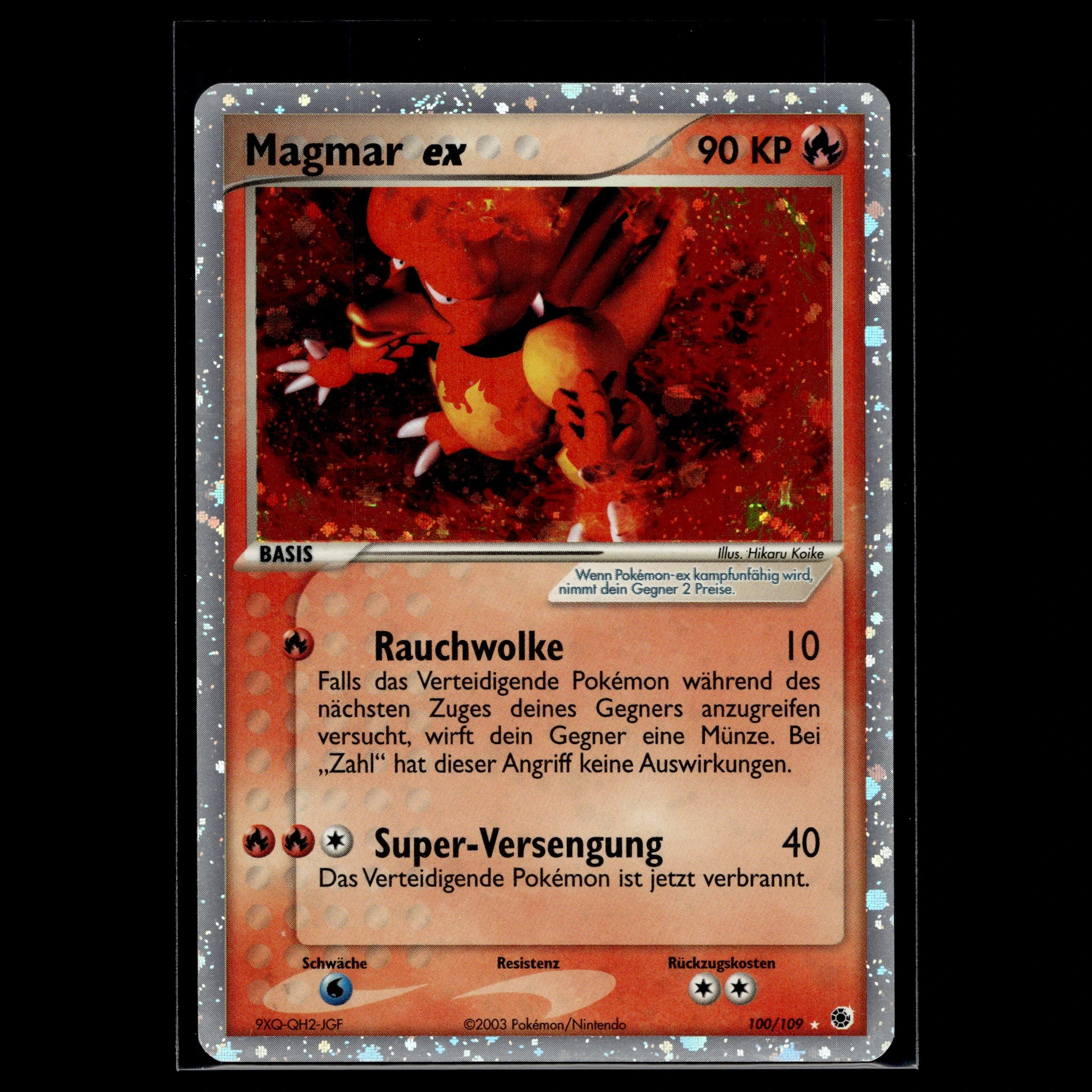 Magmar ex RR · EX Team Rocket Returns · 100/109 · Deutsch · (Good+) - Bild 1