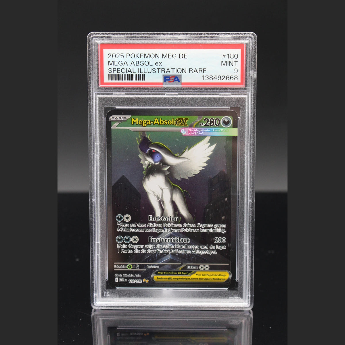 Mega-Absol ex SAR · Mega-Entwicklung · 180/132 · Deutsch · PSA 9 - Bild 1
