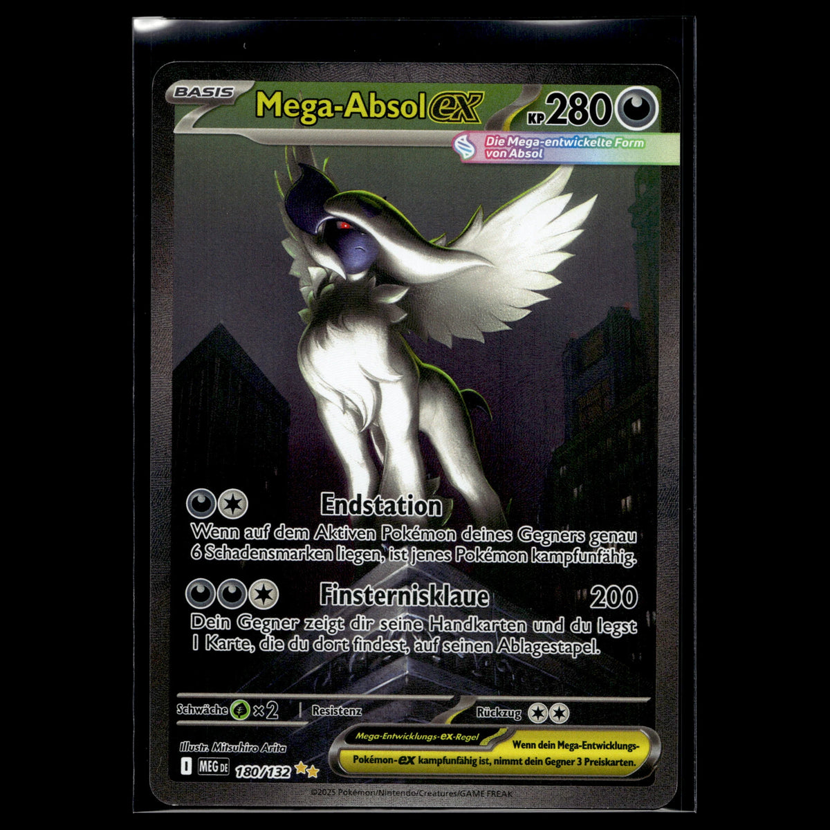 Mega-Absol ex SR · MEG · 180/132 · Deutsch · (Near Mint) - Bild 2