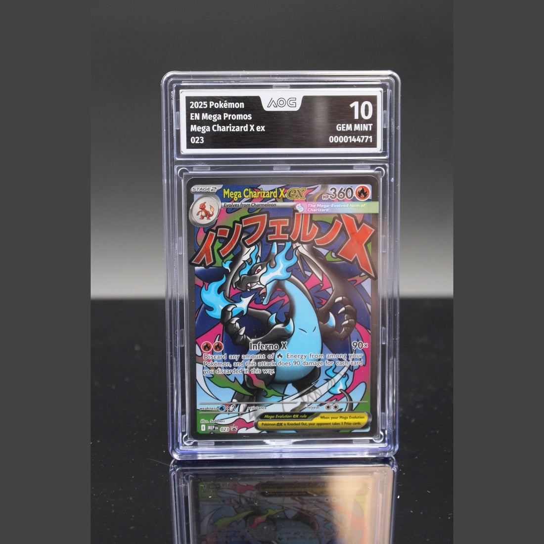 Mega Charizard X ex · Mega Promos · 023 · Englisch · AOG 10 - Bild 1