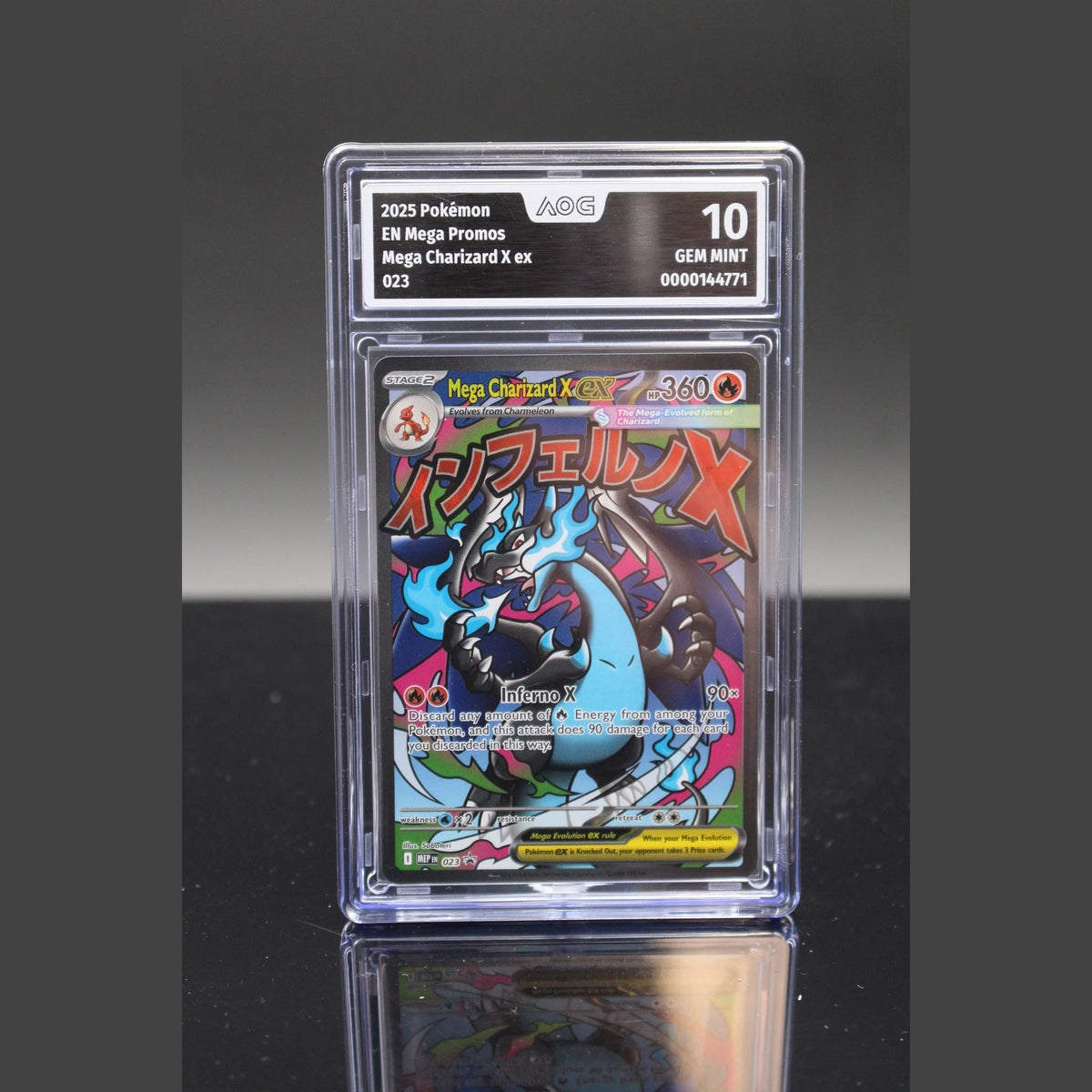 Mega Charizard X ex · Mega Promos · 023 · Englisch · AOG 10 - Bild 1