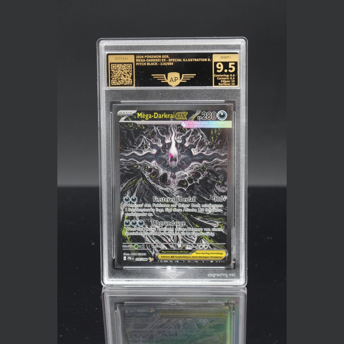 Mega-Darkrai ex SAR · Dunkelnacht · 116/084 · Deutsch · AP 9.5 - Bild 1