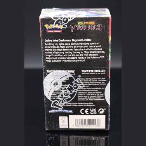 Mega Evolution Pitch Black 18er Booster Display · Englisch · Sealed OVP - Bild 2