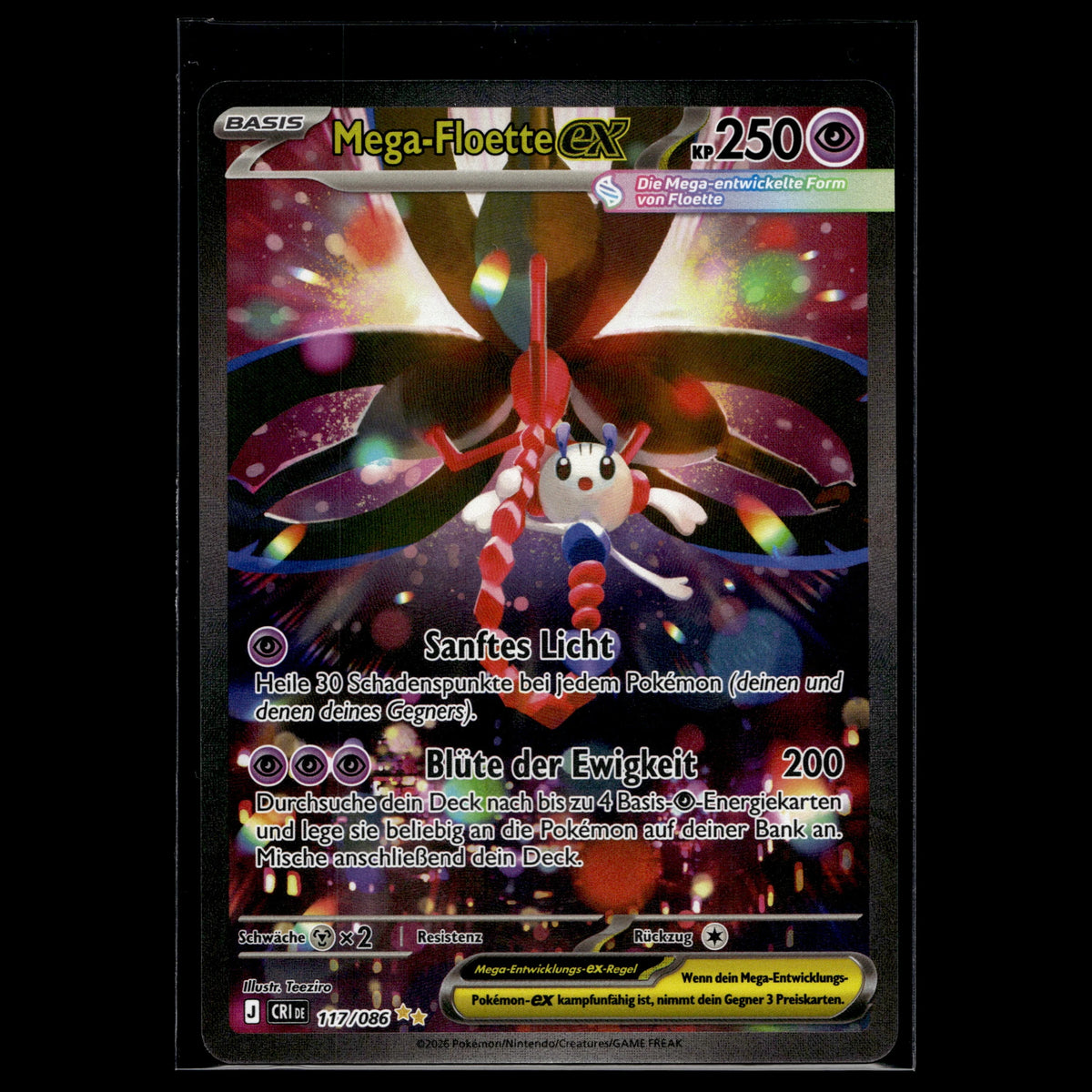 Mega-Floette ex SR · CRI · 117/086 · Deutsch · (Near Mint) - Bild 2