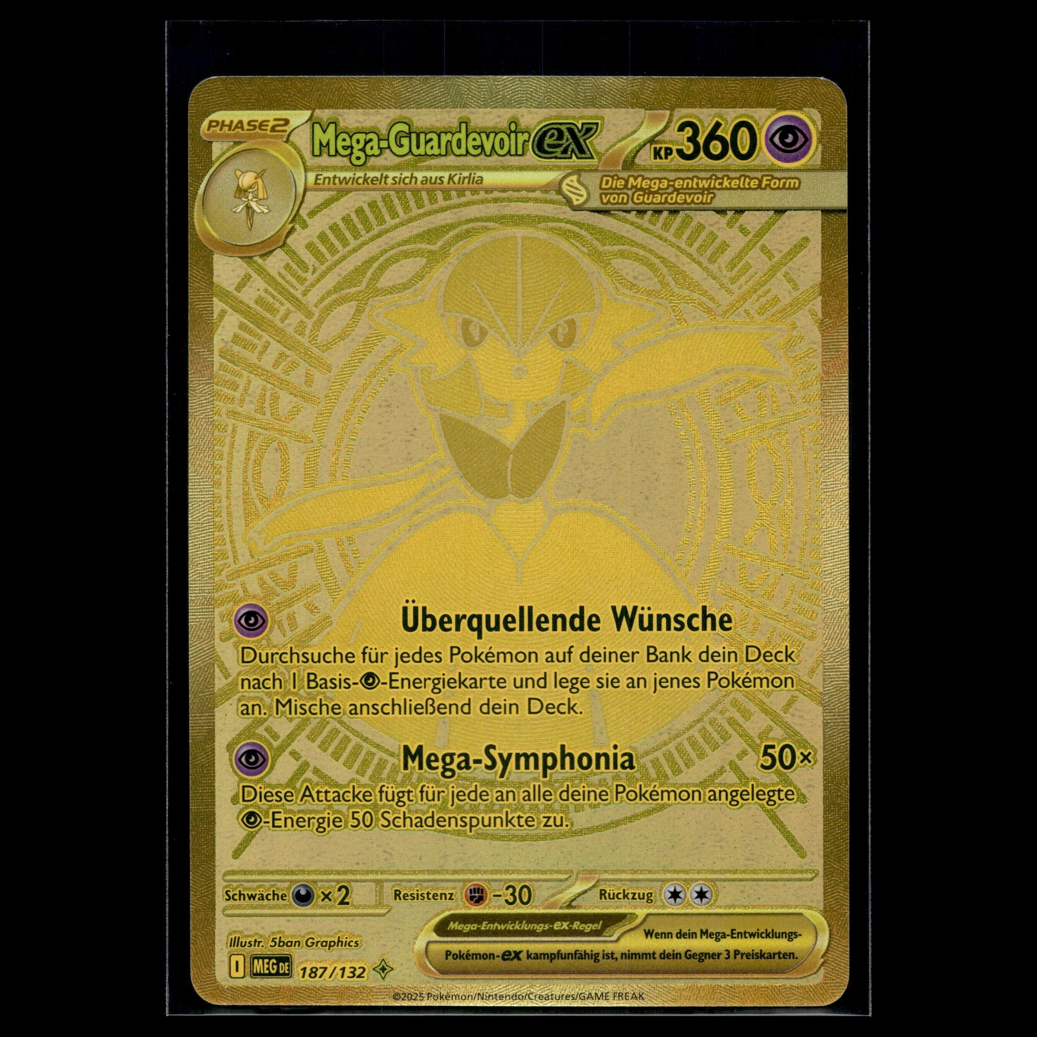 Mega-Guardevoir ex UR · MEG · 187/132 · Deutsch · (Near Mint) - Bild 1