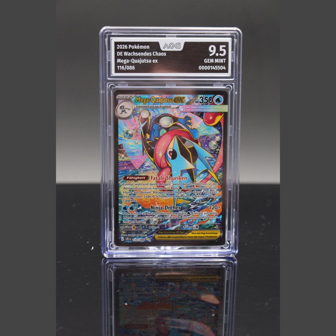 Mega-Quajutsu ex · Wachsendes Chaos · 116/086 · Deutsch · AOG 9.5 - Bild 1
