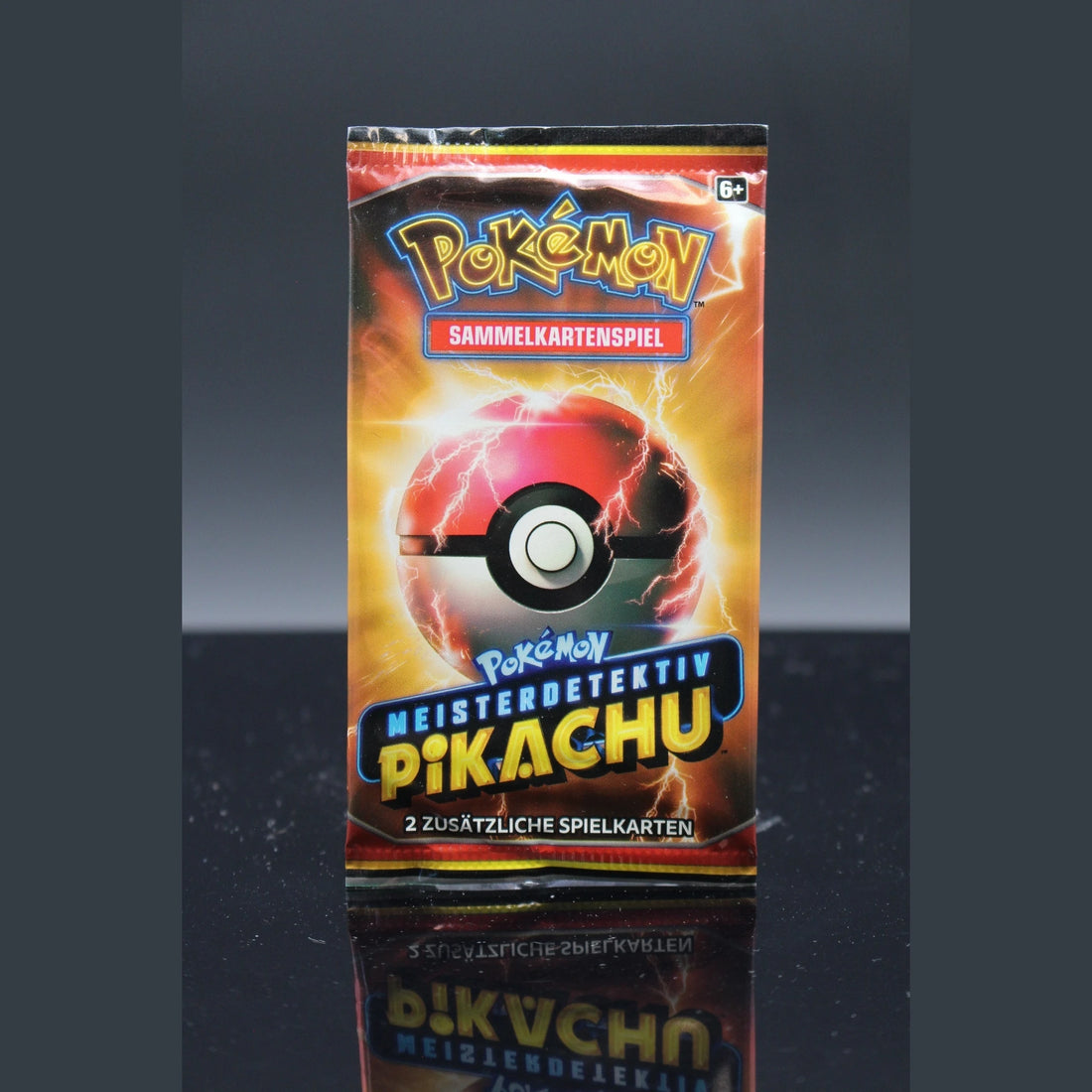 Meisterdetektiv Pikachu Booster (2 zusätzliche Spielkarten) · Deutsch · Sealed OVP - Bild 1
