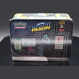 Meisterdetektiv Pikachu Sammelkoffer Tin · Deutsch · Sealed OVP DAMAGED Bild 2