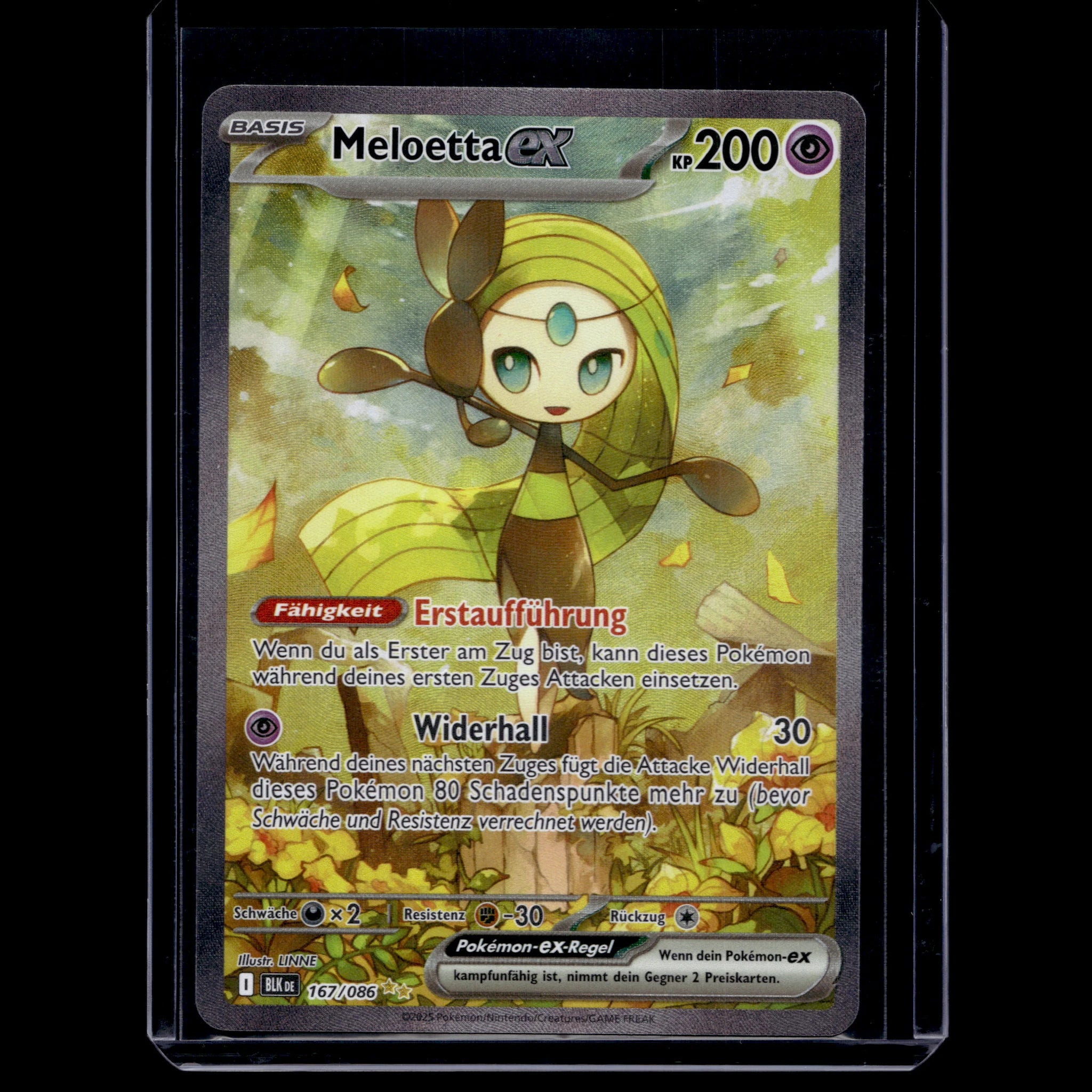 Meloetta ex SAR · BLK · 167/086 · Deutsch · (Near Mint) - Bild 1