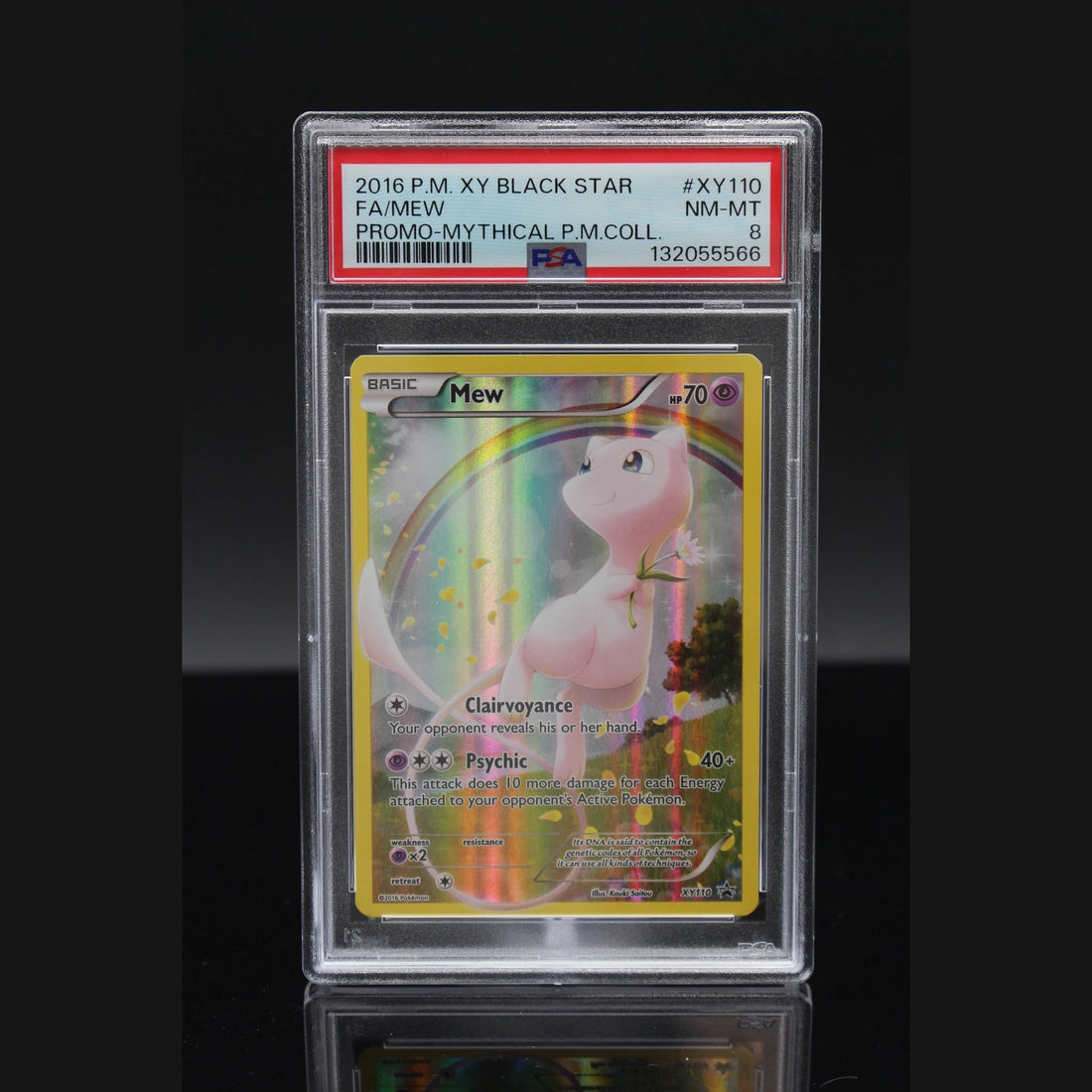 Mew · Black Star Promos · XY110 · Englisch · PSA 8 - Bild 1