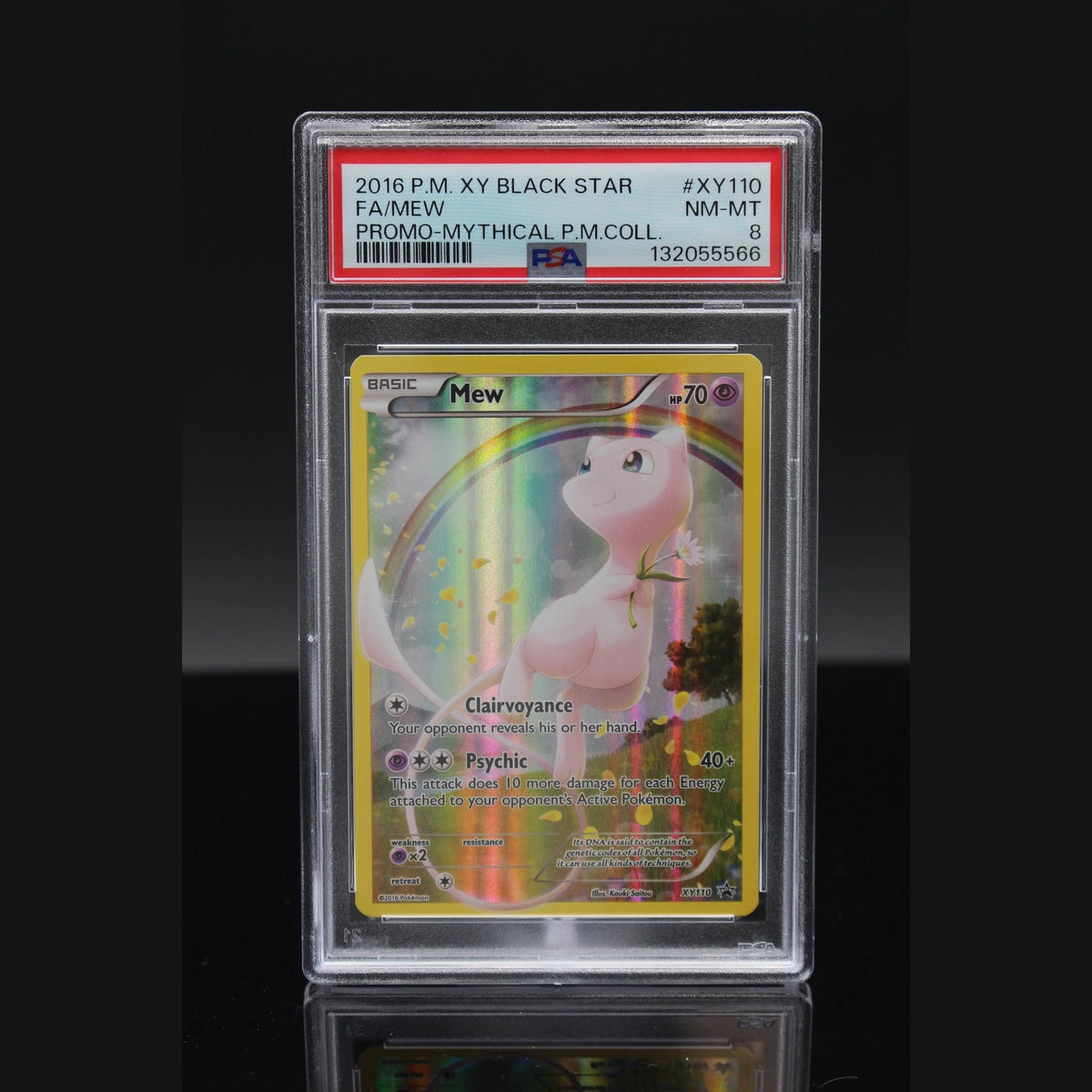 Mew · Black Star Promos · XY110 · Englisch · PSA 8 - Bild 1