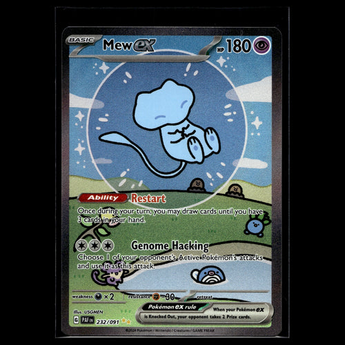 Mew ex SAR · Paldean Fates · 232/091 · Englisch · (Near Mint) - Bild 2