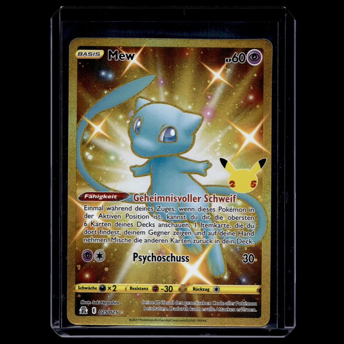 Mew UR · Celebrations · 025/025 · Deutsch · (Near Mint) - Bild 1