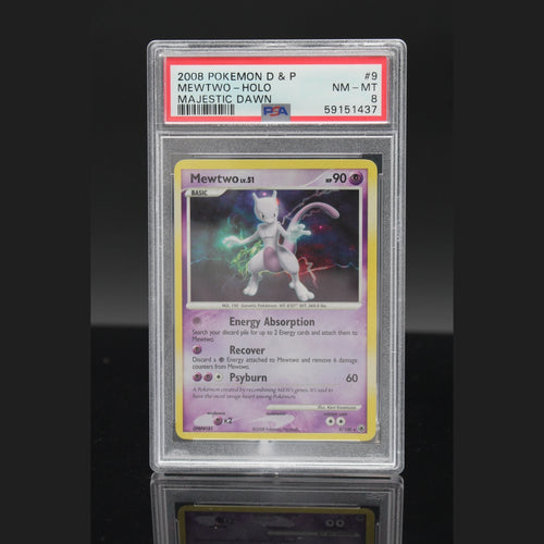 Mewtwo Holo · Majestic Dawn · 9/100 · Englisch · PSA 8 - Bild 1