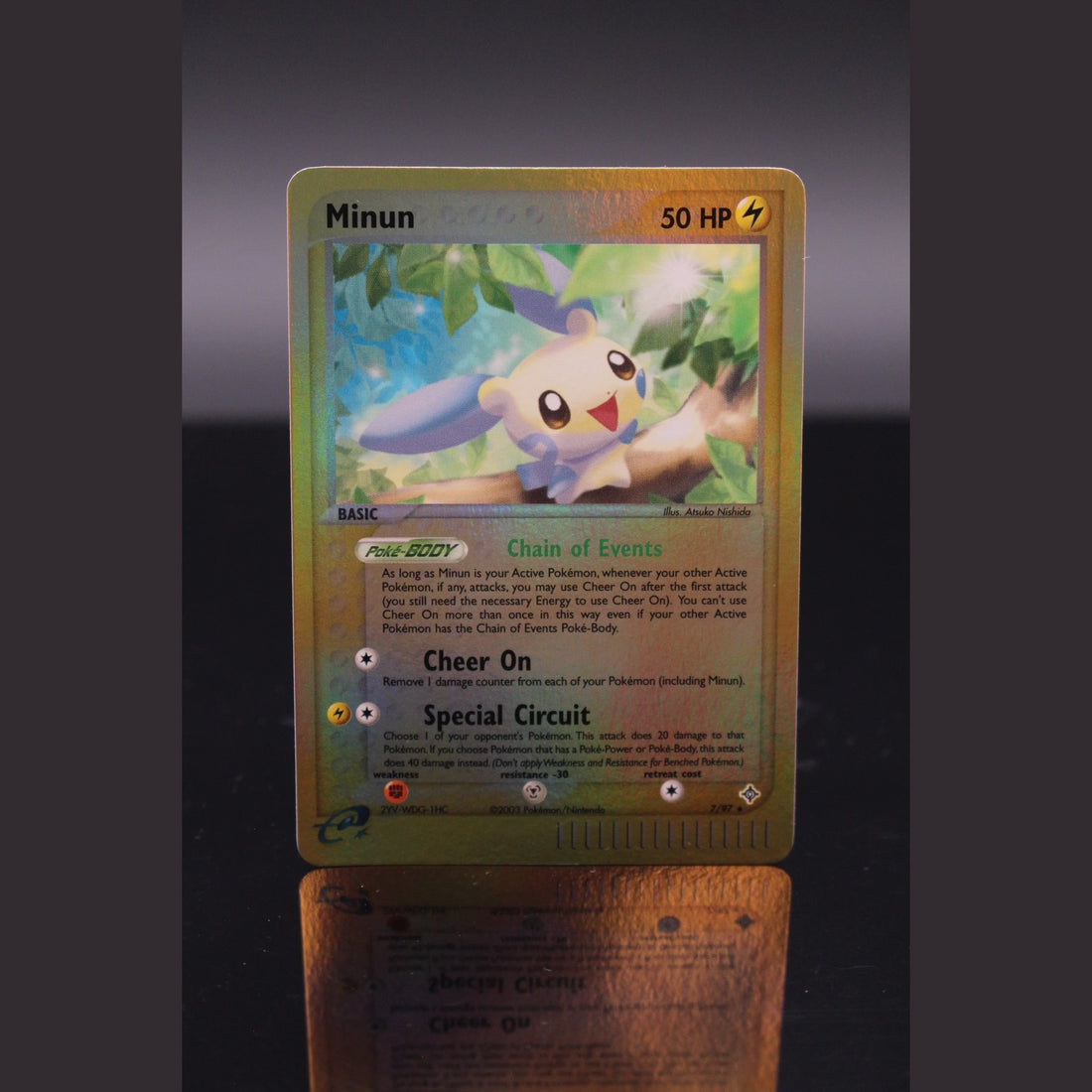 Minun reverse · EX Dragon · 7/97 · Englisch · (Near Mint-) - Bild 1