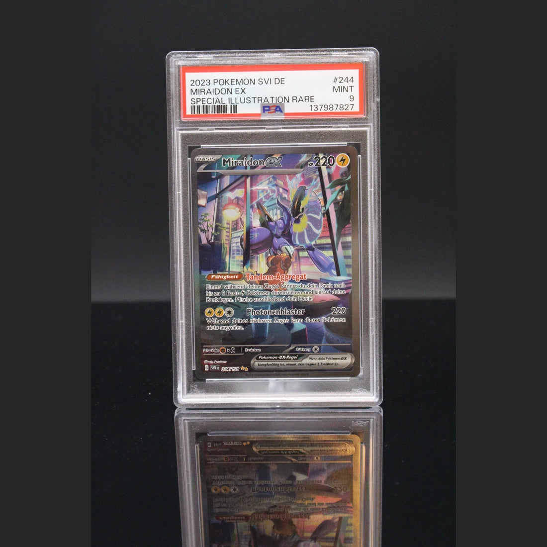 Miraidon ex SAR · SVI · 244/198 · Deutsch · PSA 9 - Bild 1