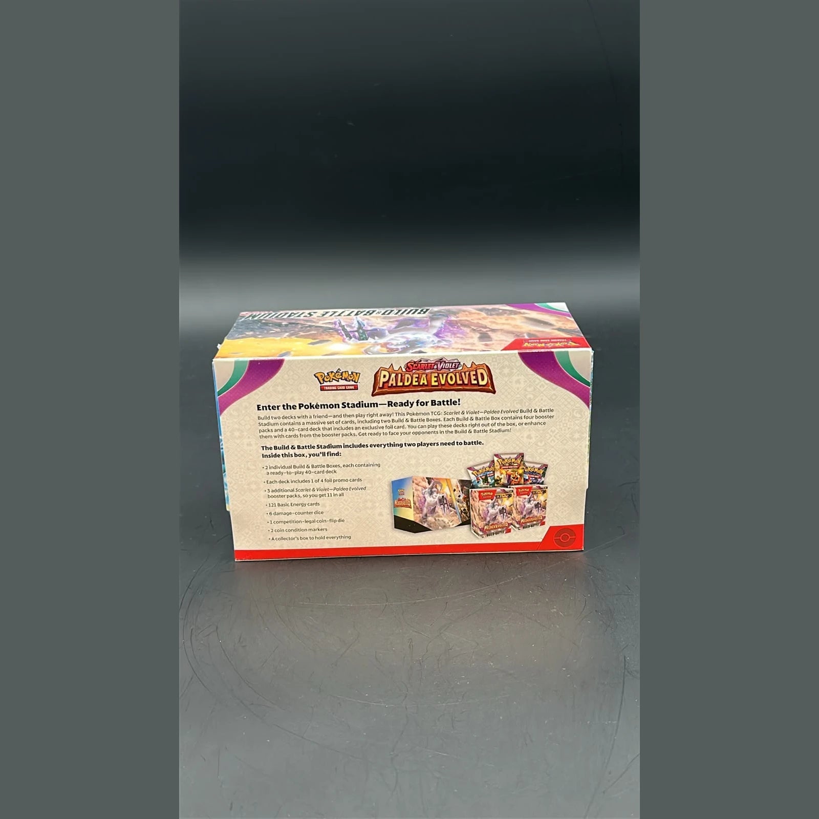 Paldea Evolved Build & Battle Stadium · Englisch · Sealed OVP - Bild 2