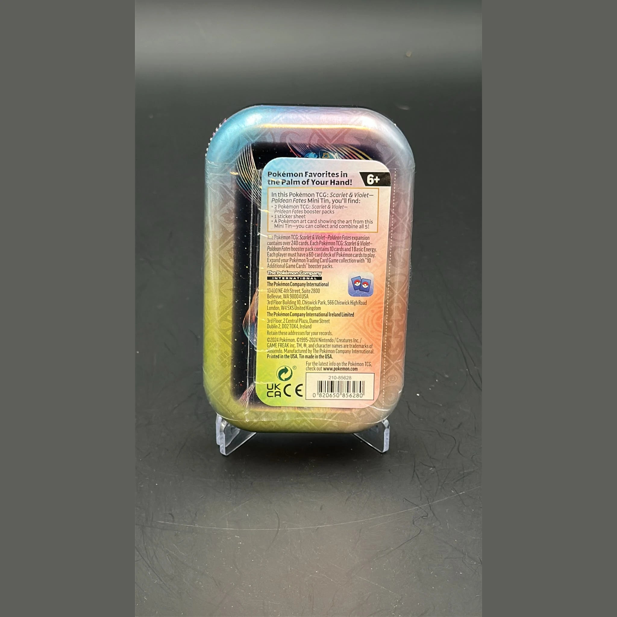 Paldean Fates Scarlet & Violet—Paldean Mini Tin · Englisch · Sealed OVP - Bild 2