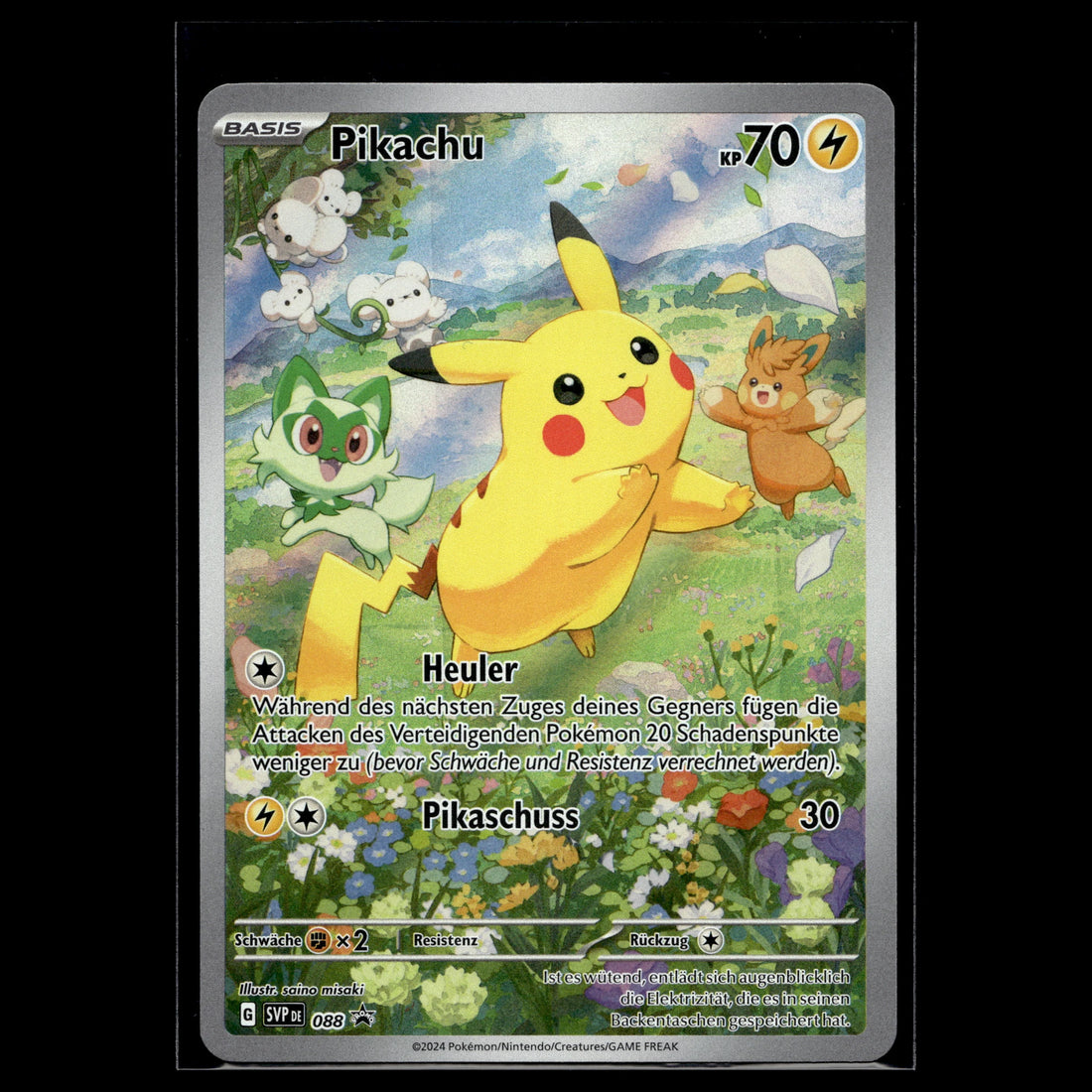 Pikachu · Scarlet & Violet Promos · 088 · Deutsch · (Near Mint) - Bild 1