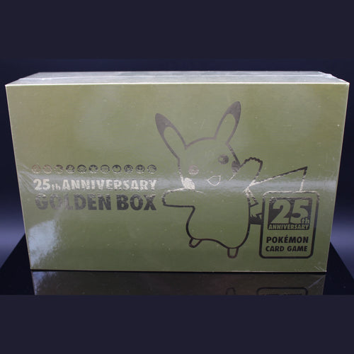 Pokemon Center 25th Anniversary Golden Box · Japanisch · Sealed OVP - Bild 1