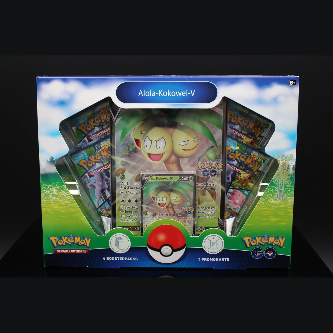 Pokemon GO Alola-Kokowei V Kollektion · Deutsch · Sealed OVP - Bild 1