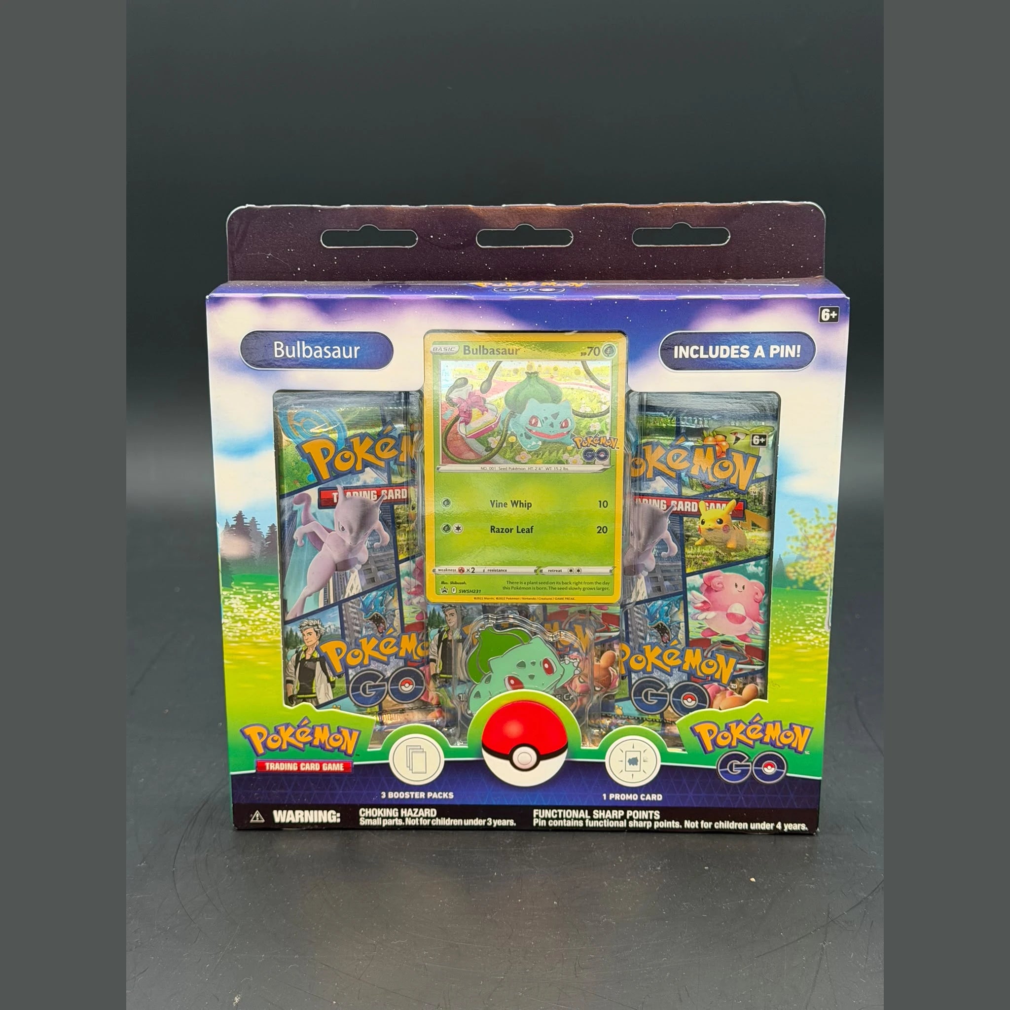 Pokemon GO Pin Collection - Bulbasaur · Englisch · Sealed OVP - Bild 1