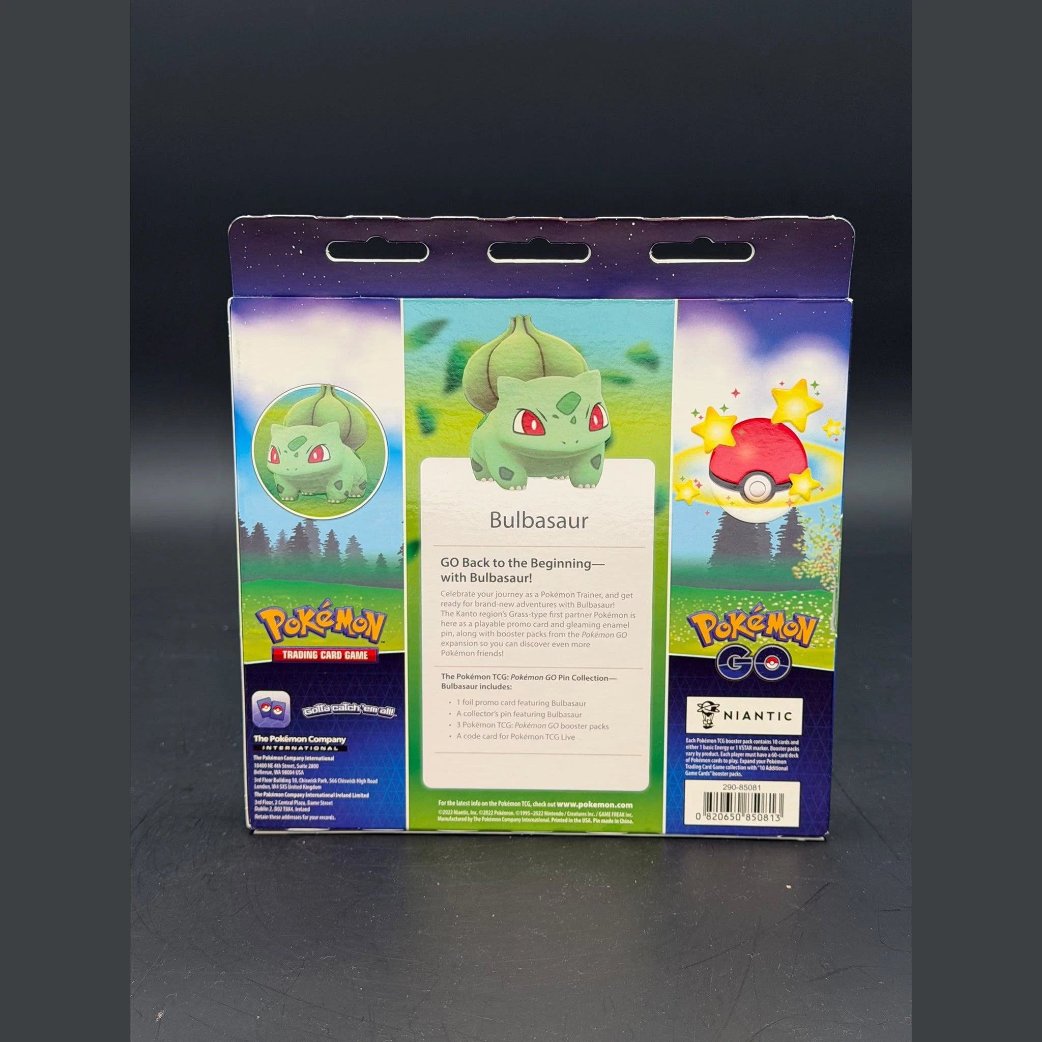 Pokemon GO Pin Collection - Bulbasaur · Englisch · Sealed OVP - Bild 2