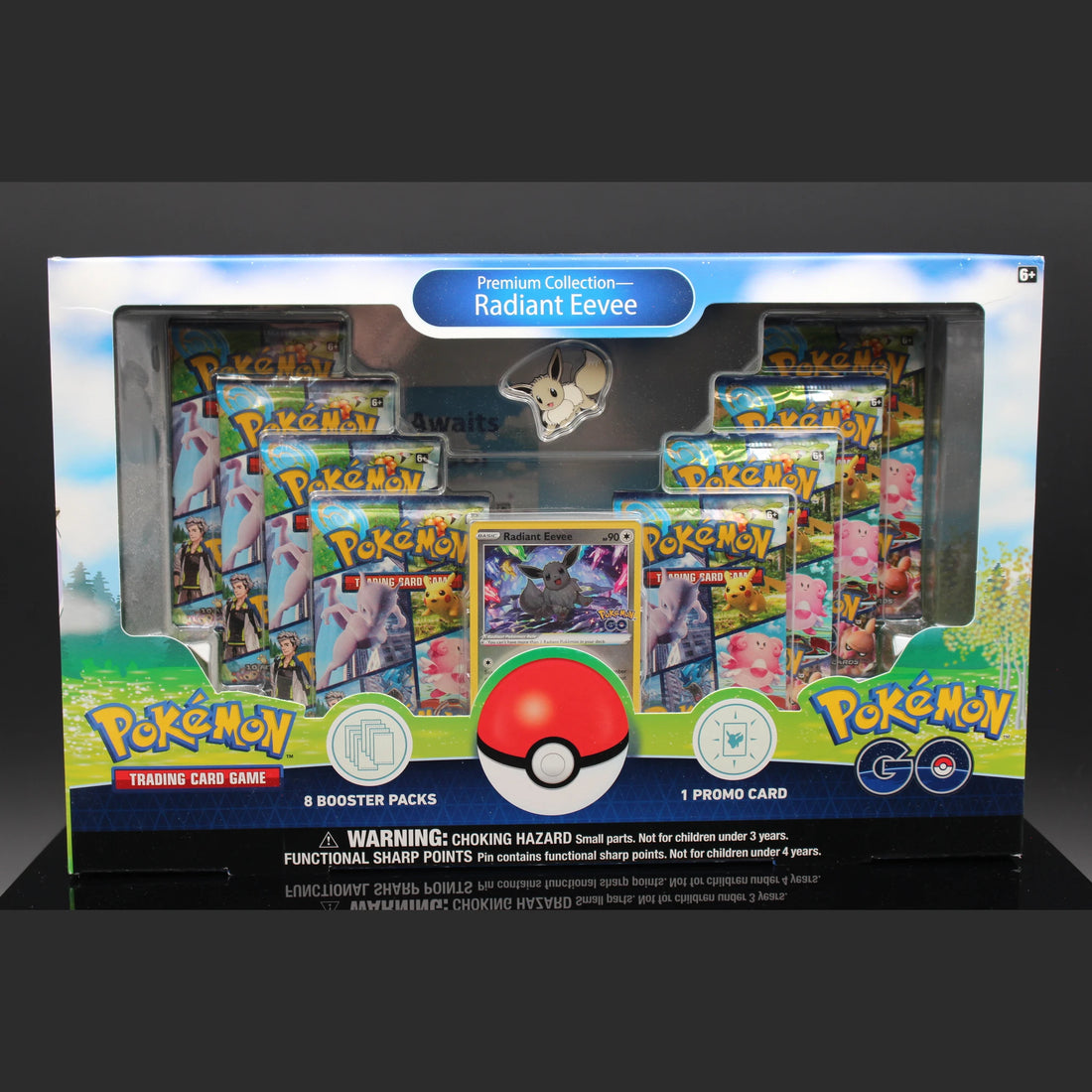 Pokemon GO Premium Collection—Radiant Eevee · Englisch · Sealed OVP - Bild 1
