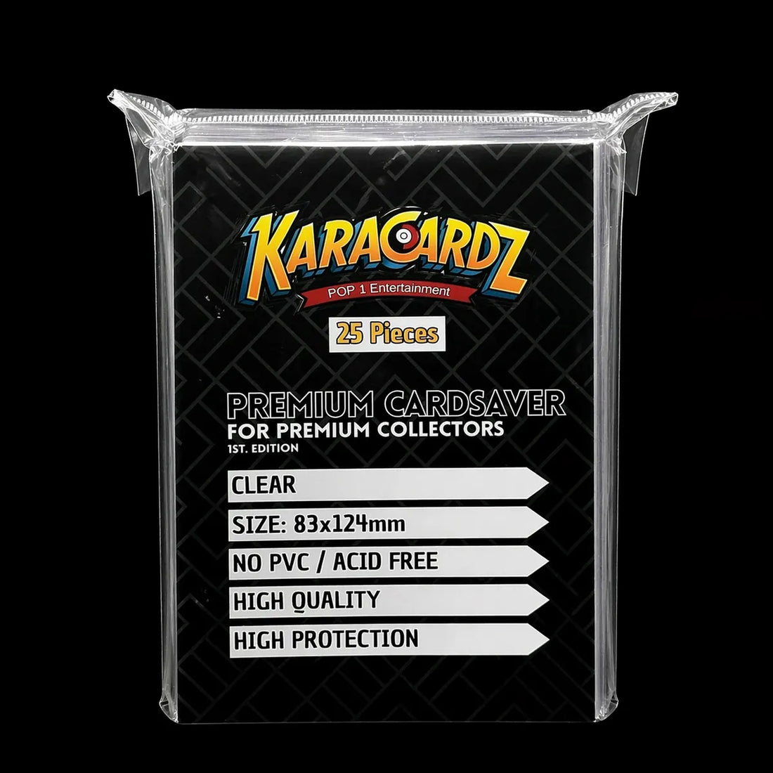 KaraCardz Premium Cardsaver Verpackung, 25 Stück