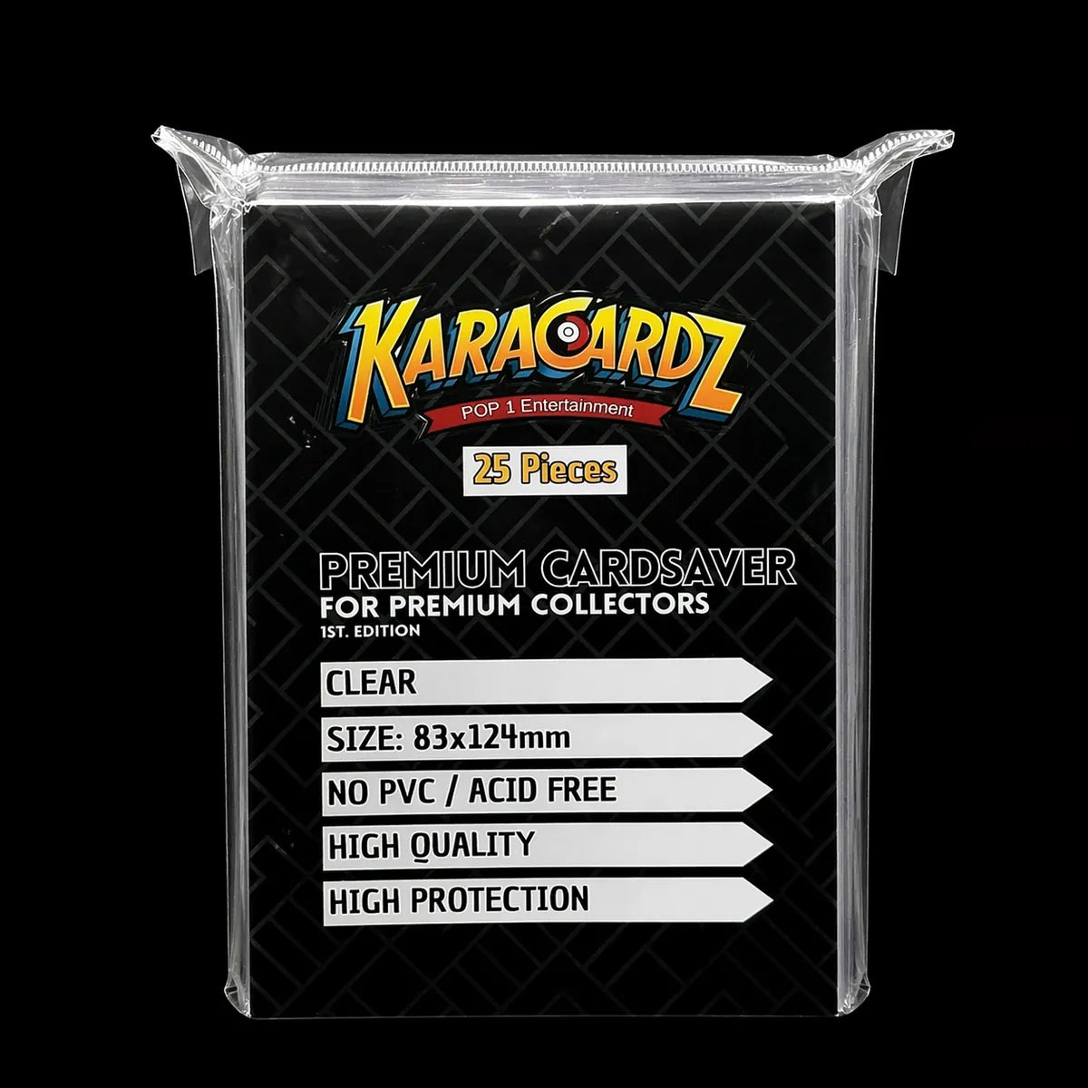 KaraCardz Premium Cardsaver Verpackung, 25 Stück