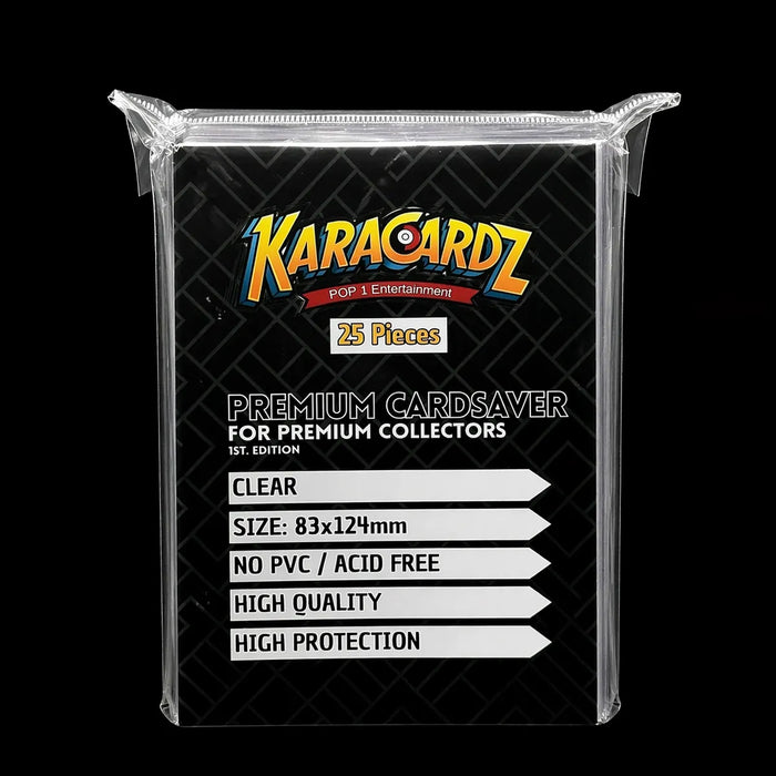 KaraCardz Premium Cardsaver Verpackung, 25 Stück