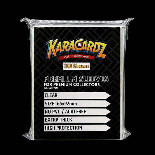 KaraCardz Premium Sleeves Verpackung, 100 Stück