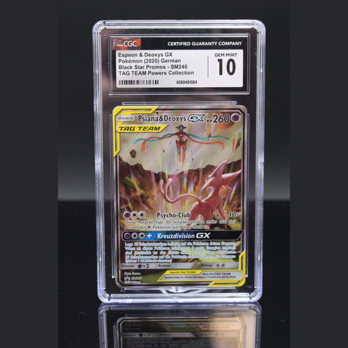 Psiana & Deoxys GX · Black Star Promos · SM240 · Deutsch · CGC 10 - Bild 1