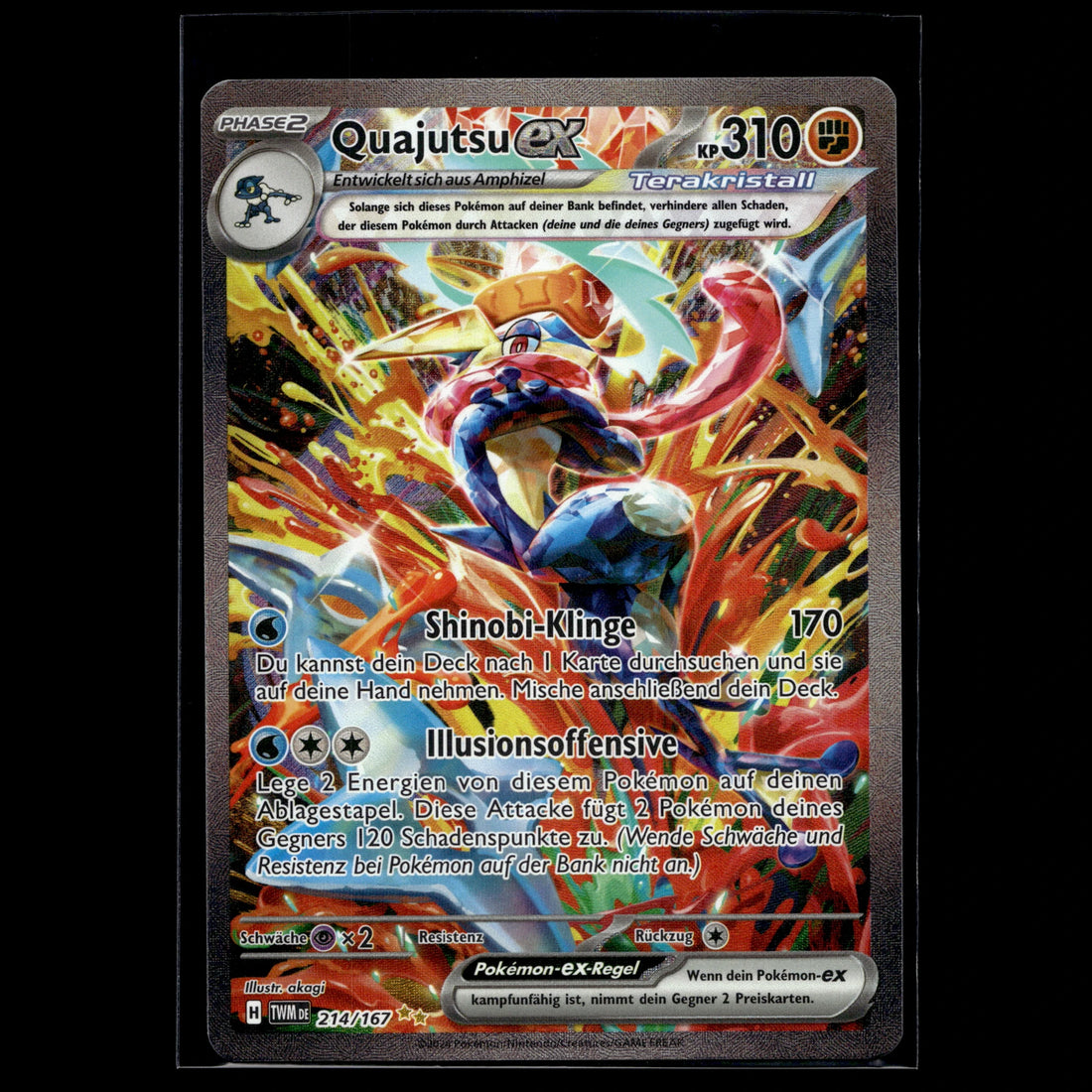 Quajutsu ex SAR · TWM · 214/167 · Deutsch · (Near Mint) - Bild 1