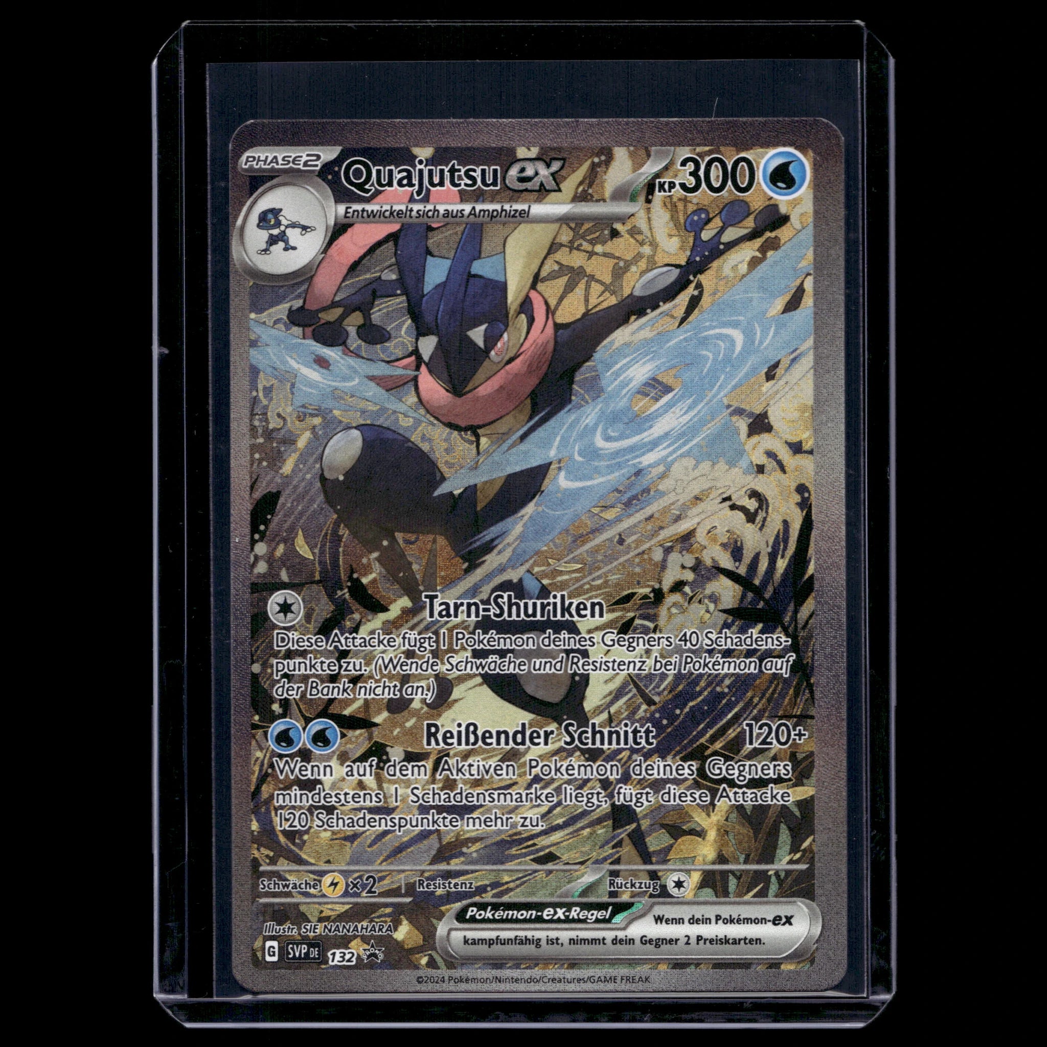 Quajutsu ex · Scarlet & Violet Black Star Promos · 132 · Deutsch · (Near Mint) - Bild 1
