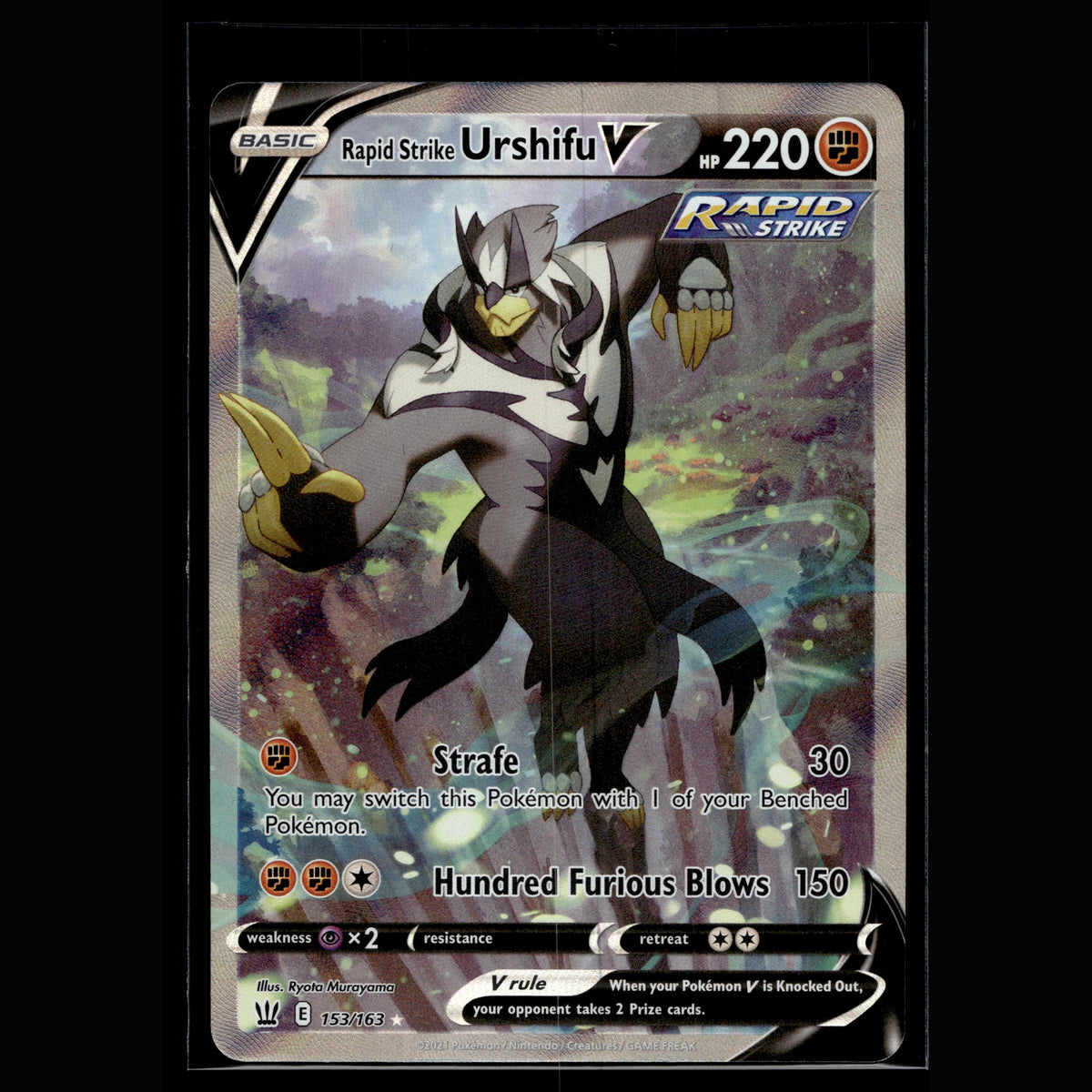 Rapid Strike Urshifu V SR · Battle Styles · 153/163 · Englisch · (Near Mint) - Bild 1