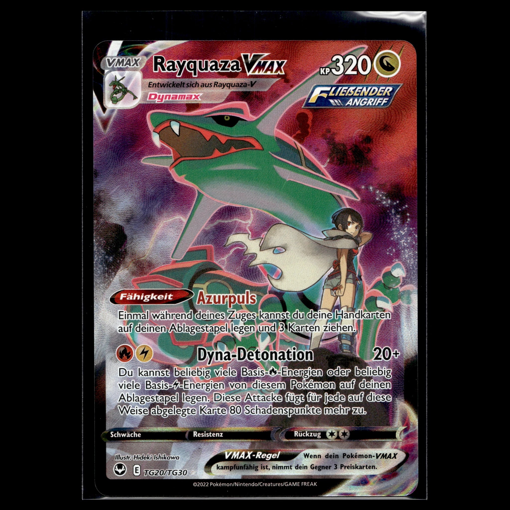 Rayquaza VMAX UR · Silberne Sturmwinde · TG20/TG30 · Deutsch · (Near Mint-) - Bild 1