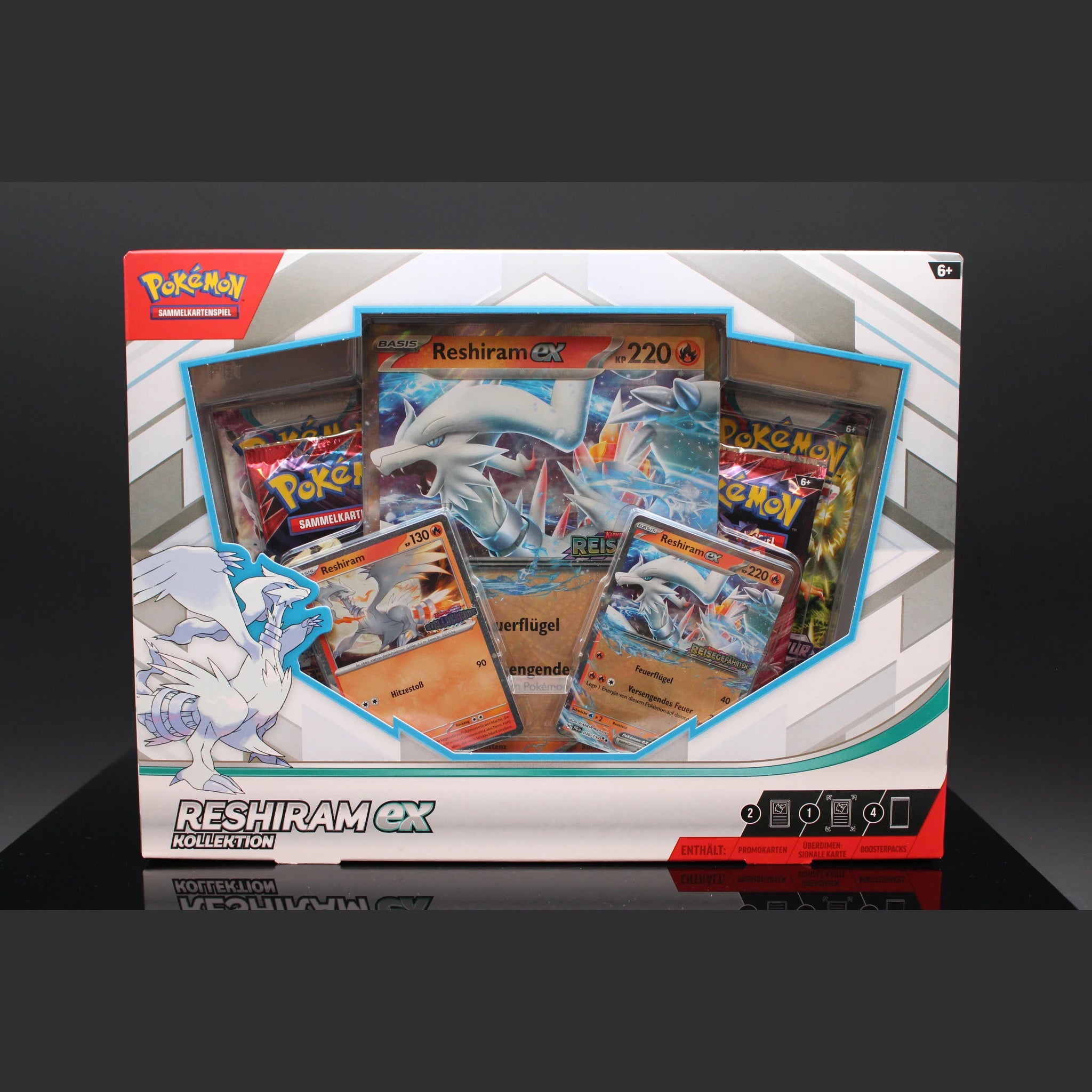 Reshiram ex Kollektion · Deutsch · Sealed OVP - Bild 1