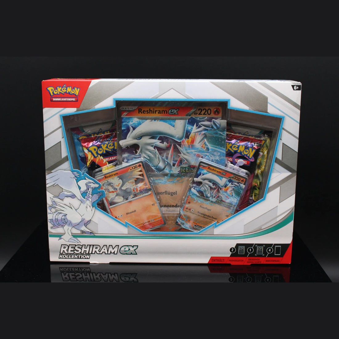 Reshiram ex Kollektion · Deutsch · Sealed OVP - Bild 1