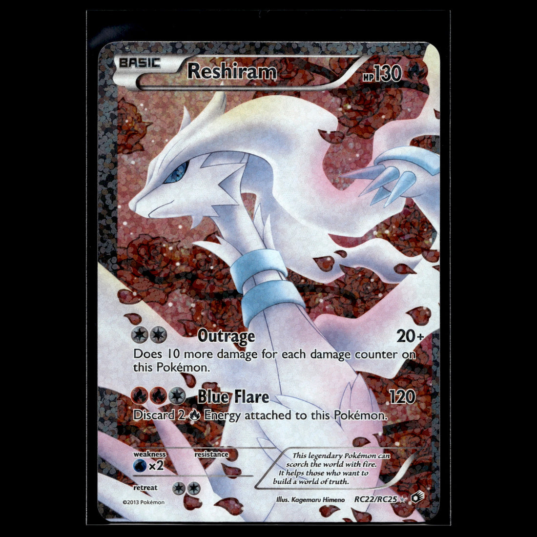 Reshiram · Legendary Treasures Radiant Collection · RC22/RC25 · Englisch · (Excellent) - Bild 1
