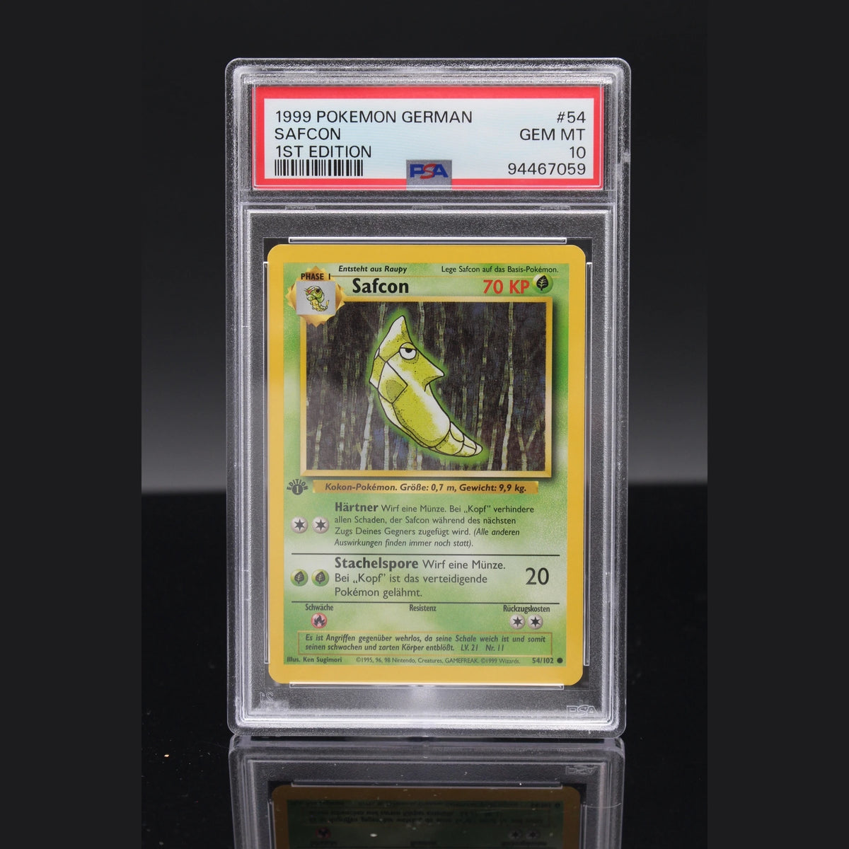 Safcon · Base Set 1st Edition · 54/102 · Deutsch · PSA 10 - Bild 1