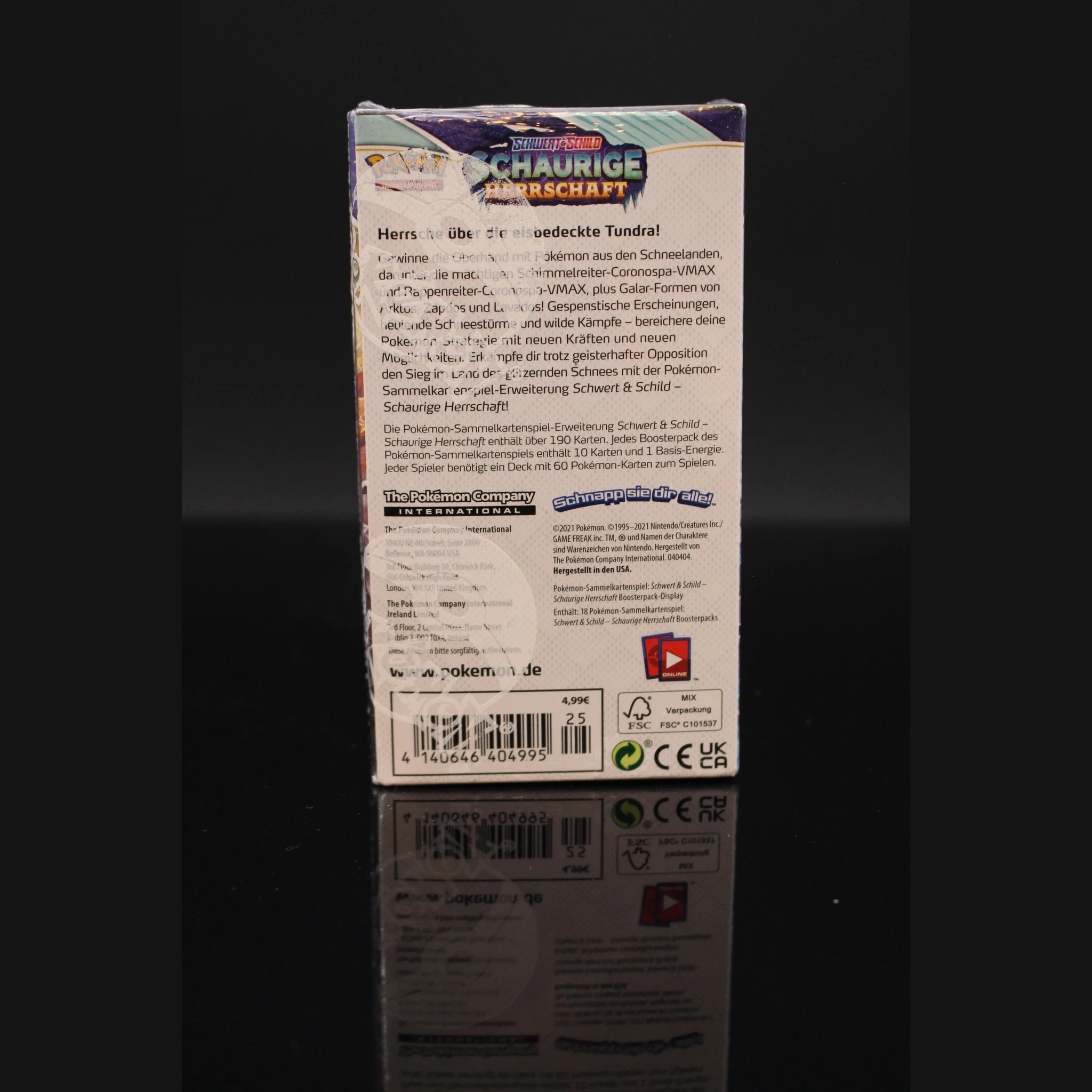 Schaurige Herrschaft 18er Booster Display · Deutsch · Sealed OVP - Bild 2