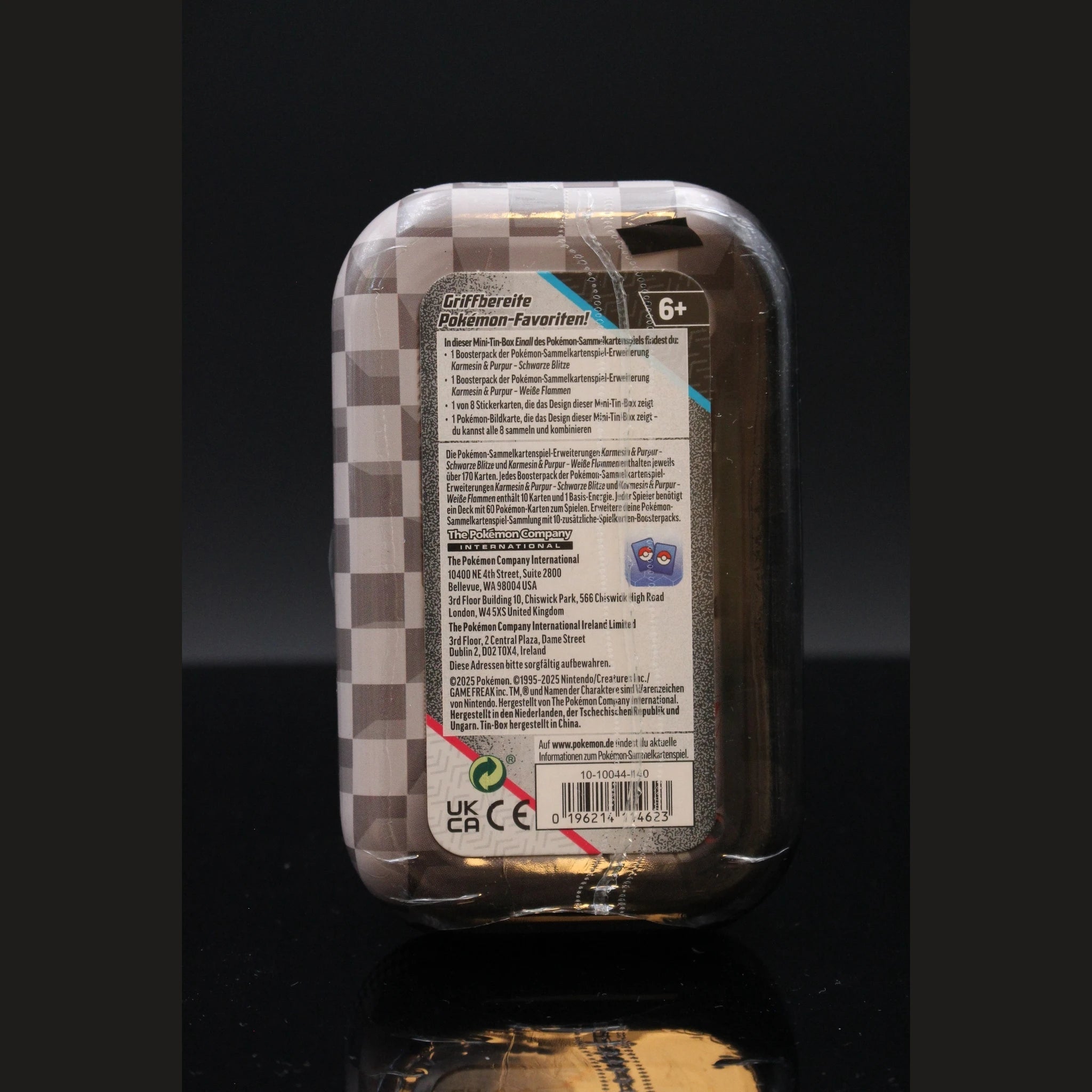 Schwarze Flammen & Weiße Mini-Tin · Deutsch · Sealed OVP - Bild 2